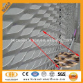 aluminium decorative expanded metal mesh